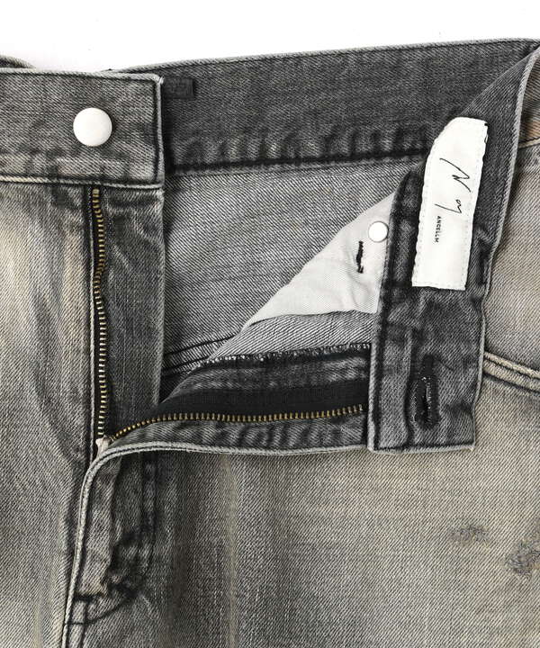 30500円までは頑張りますANCELLM SELVEDGE TAPERED 5P BLACKデニム 1