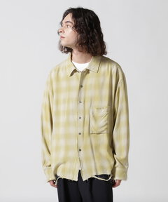 ANCELLM/アンセルム/RAYON CHECK SHIRT | GARDEN ( ガーデン 