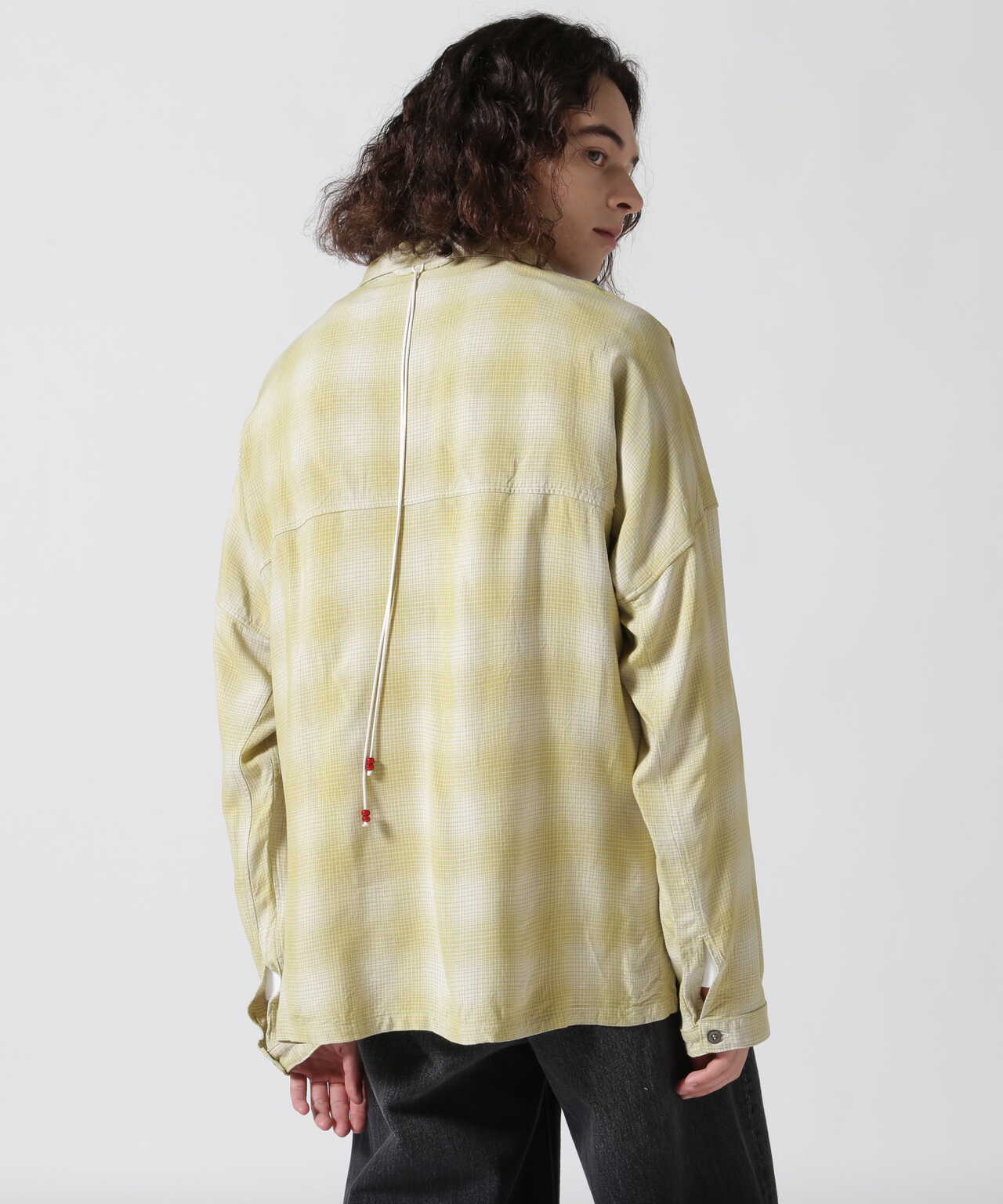 ANCELLM/アンセルム/OMBRE CHECK PULLOVER SHIRT | GARDEN ( ガーデン 