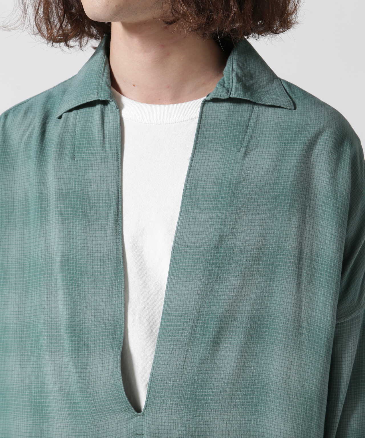 COOTIE】Ombre Check Pullover L/S Shirt | www.innoveering.net