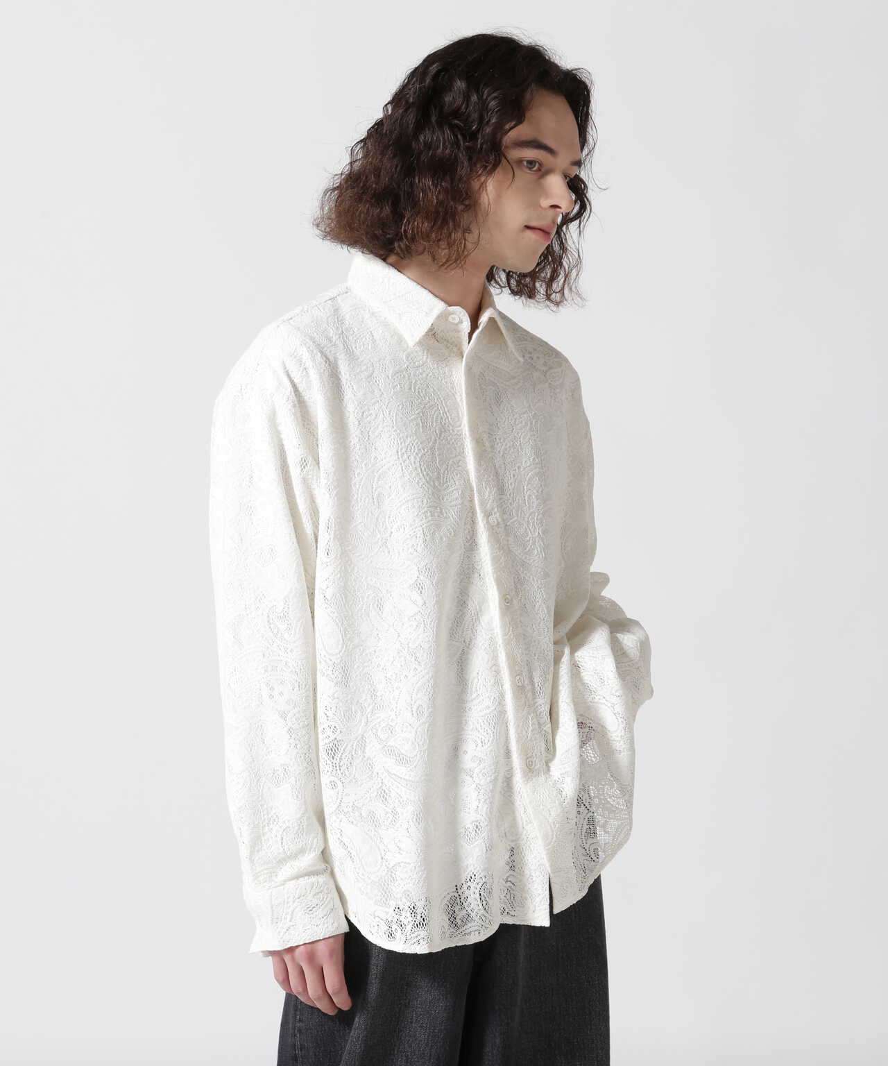 Toironier/トワロニエ/Lace Regular Shirt | GARDEN ( ガーデン ) | US ...