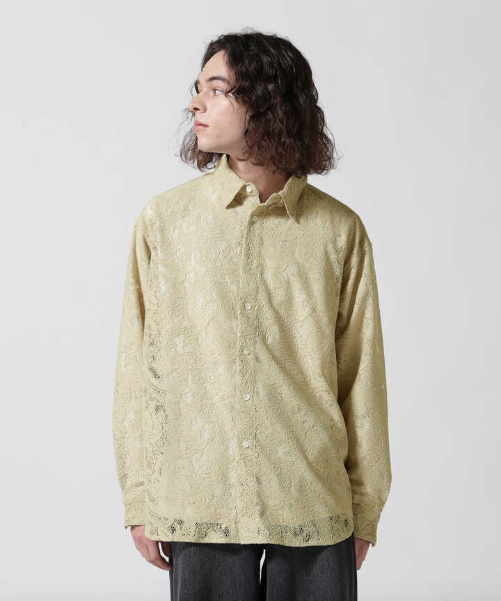 Toironier/トワロニエ/Lace Regular Shirt（7883120277） | GARDEN