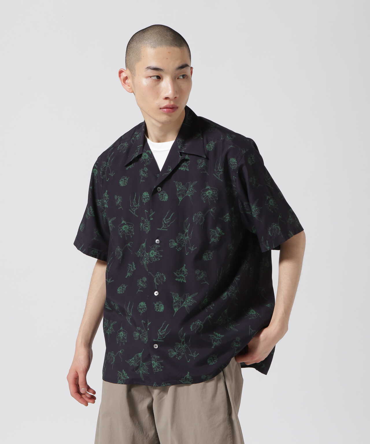 URU/ウル/RAYON PRINT - SHORT SLEEVE SHIRTS | GARDEN ( ガーデン ) | US ONLINE  STORE（US オンラインストア）