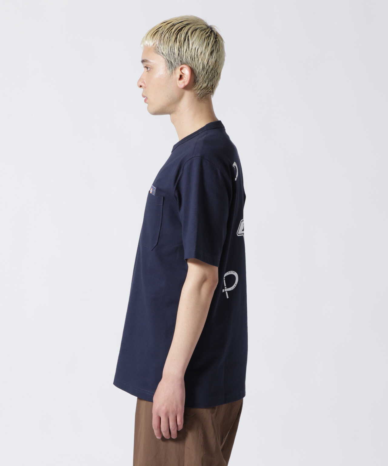 POP TRADING COMPANY/PopｘDickies Shortsleeve Tee