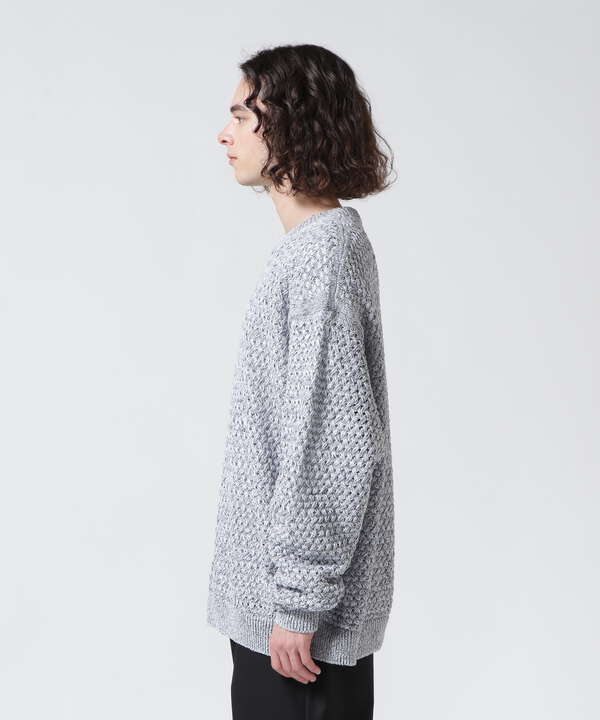 YOKE/ヨーク/MESH CREWNECK SWEATER/YK23SS0497S（7883140212