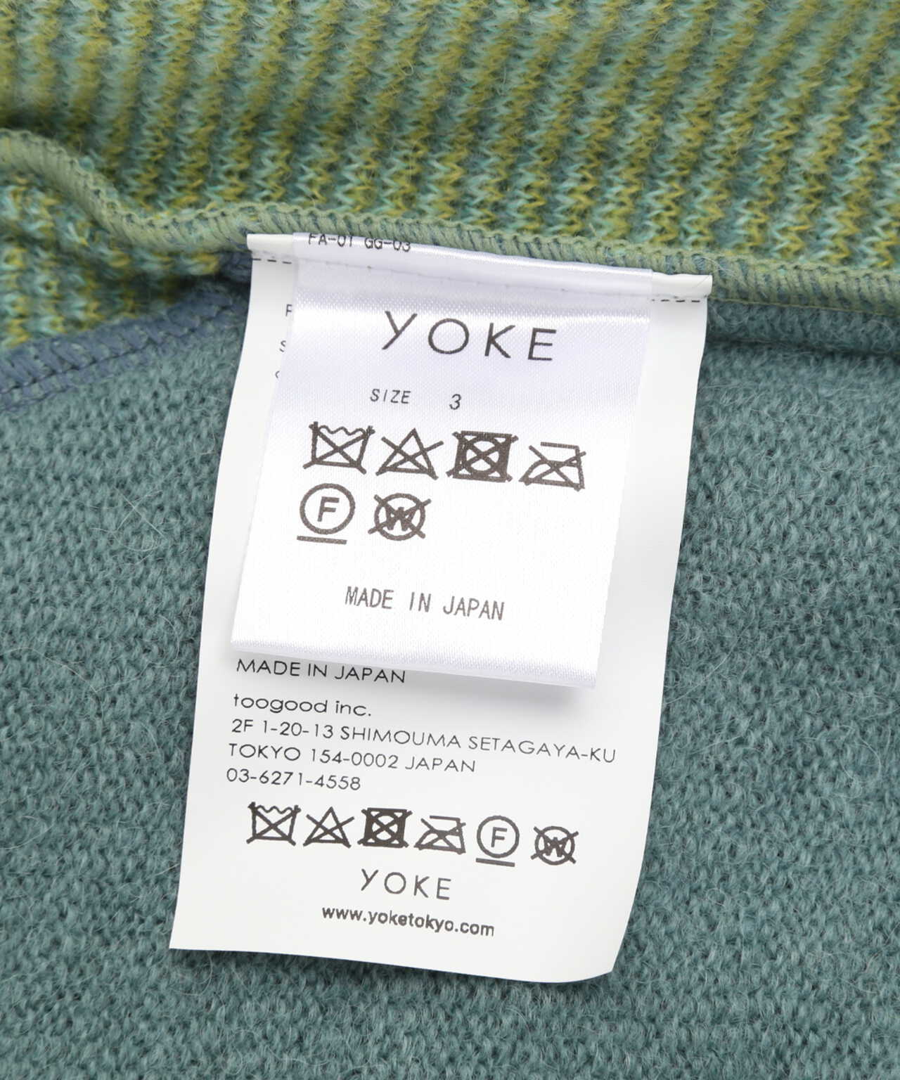 YOKE/ヨーク/GRADATION JACQUARD CARDIGAN | GARDEN ( ガーデン ) | US