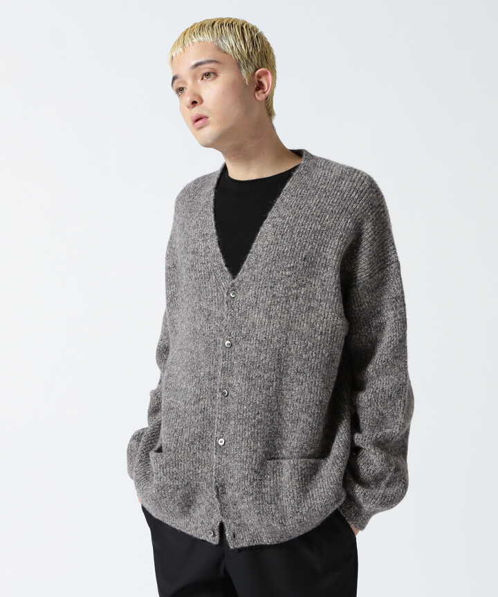 YOKE/ヨーク/Baby Alpaca Rib Cardigan