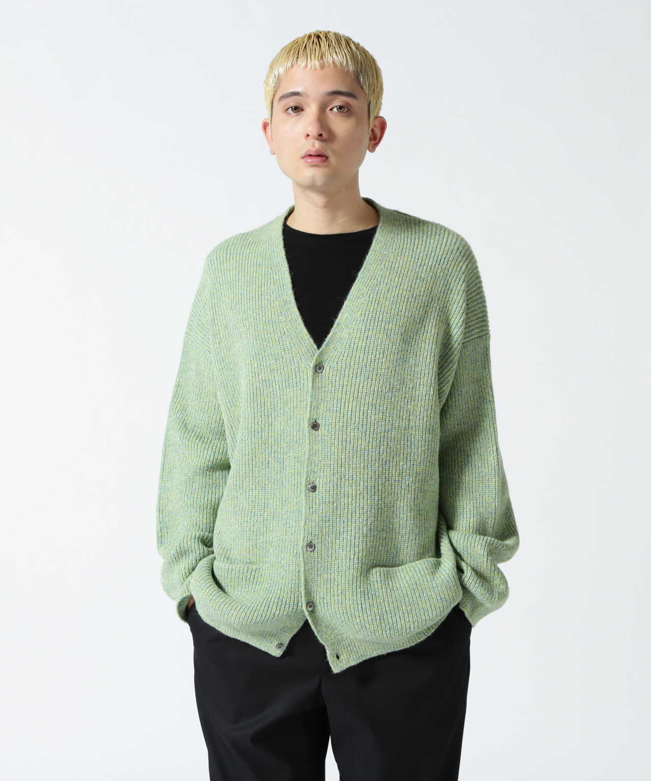 国内外の人気集結！ たんこぶ専用 YOKE CARDIGAN WOOL ALPACA トップス 