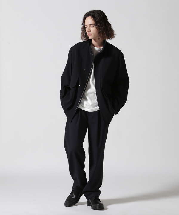 URU ZIP UP BLOUSON Black - ブルゾン