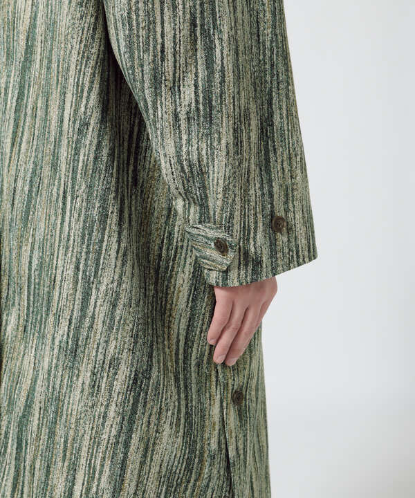 冬バーゲン☆】 JACQUARD 〈最終値下げ〉YOKE BAL COAT COLLAR ステン