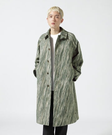 YOKE/ヨーク/JACQUARD BAL COLLAR COAT