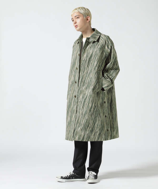 YOKE/ヨーク/JACQUARD BAL COLLAR COAT