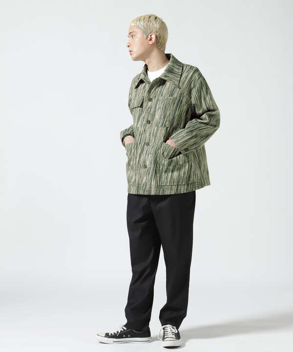 YOKE/ヨーク/JACQUARD COVERALL JACKET