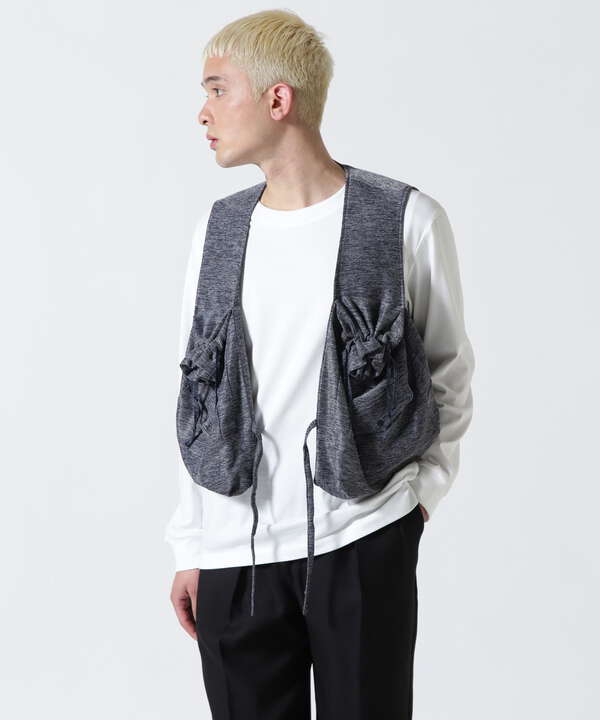 Sasquatchfabrix./サスクワッチファブリックス/DRAWSTRING PK VEST ...