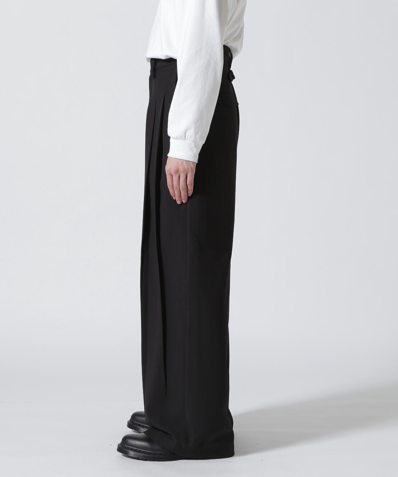 Toironier/トワロニエ/2Tuck Wide Pants-N