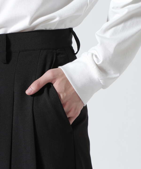 Toironier/トワロニエ/2Tuck Wide Pants-N