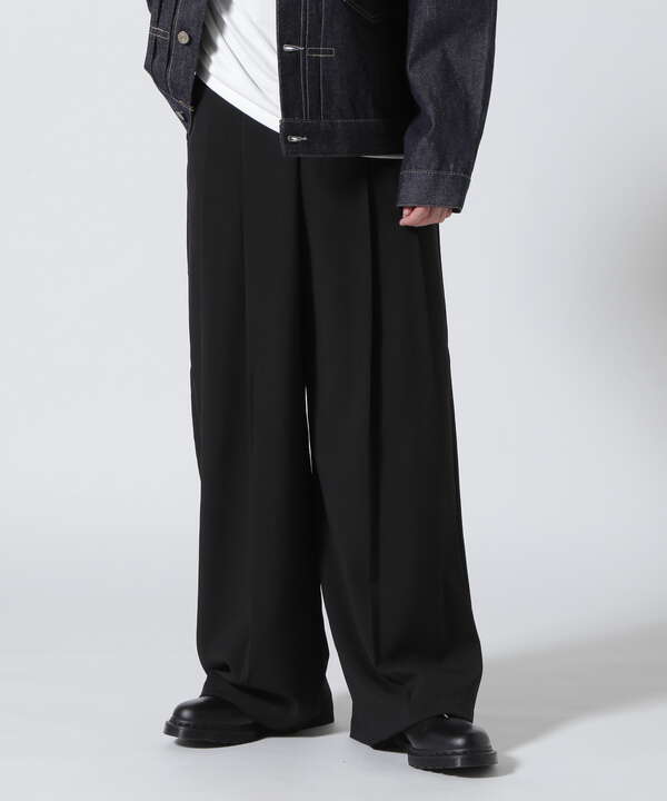 Toironier/トワロニエ/2Tuck Wide Pants-N