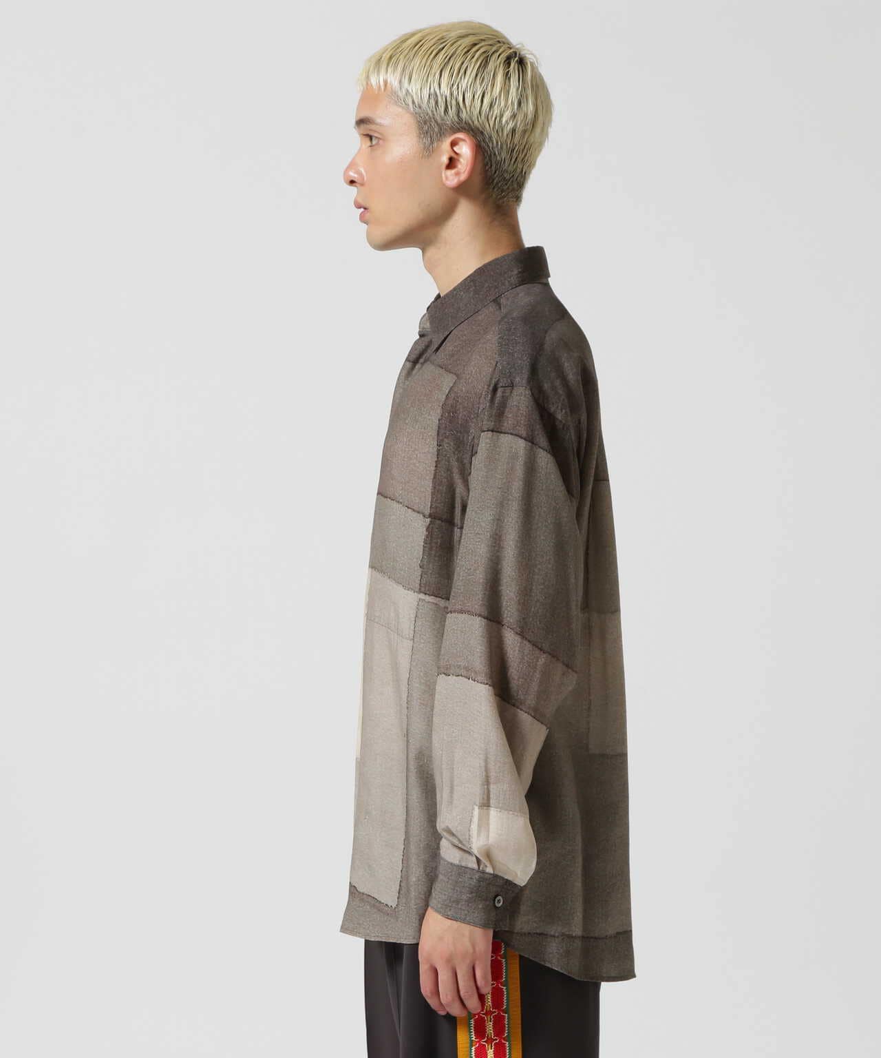 YOKE/ヨーク/Printed Regular Collar Shirt | GARDEN ( ガーデン