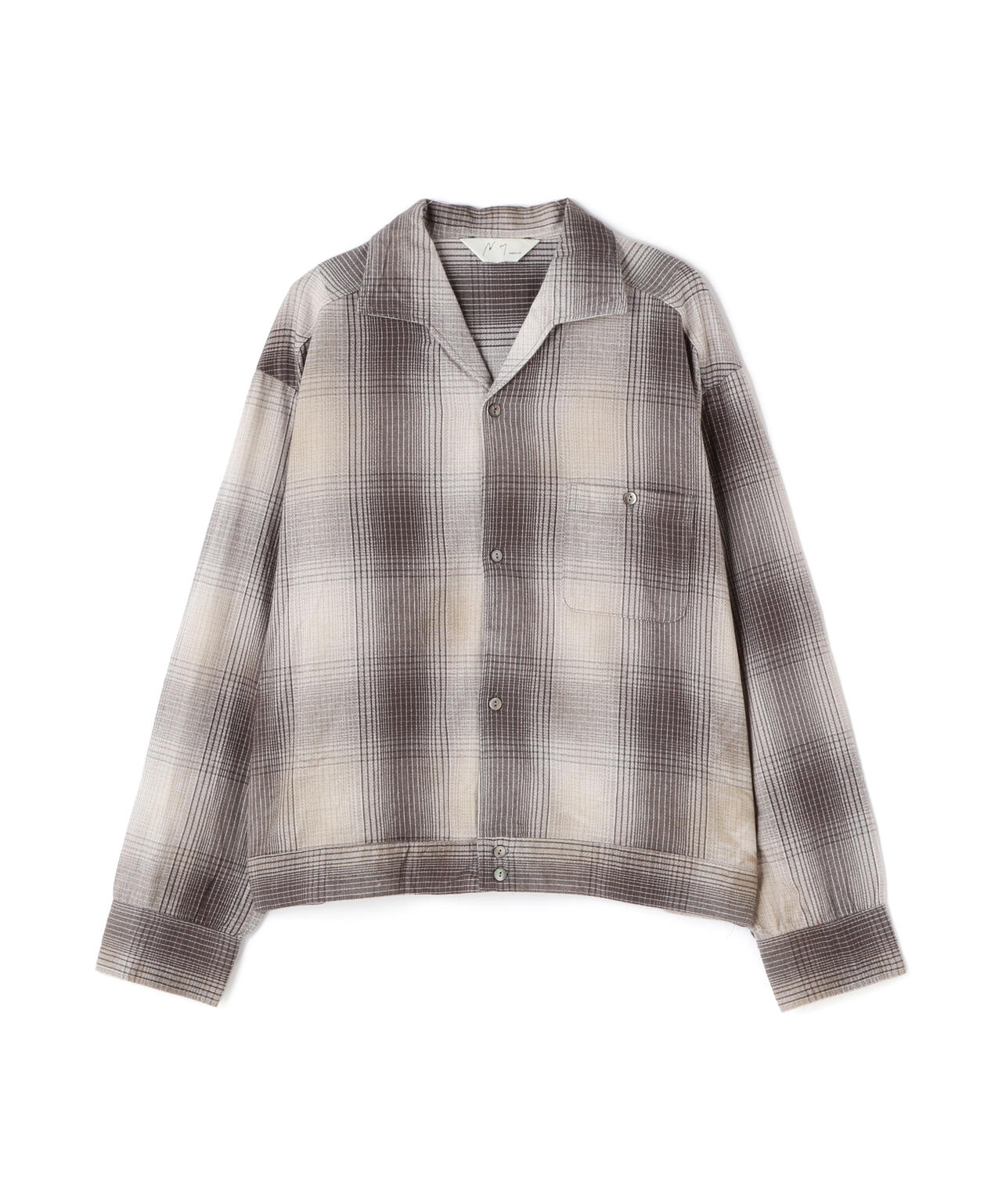 ANCELLM/アンセルム/FLANNEL CHECK SHORT SHIRT JACKET | GARDEN 