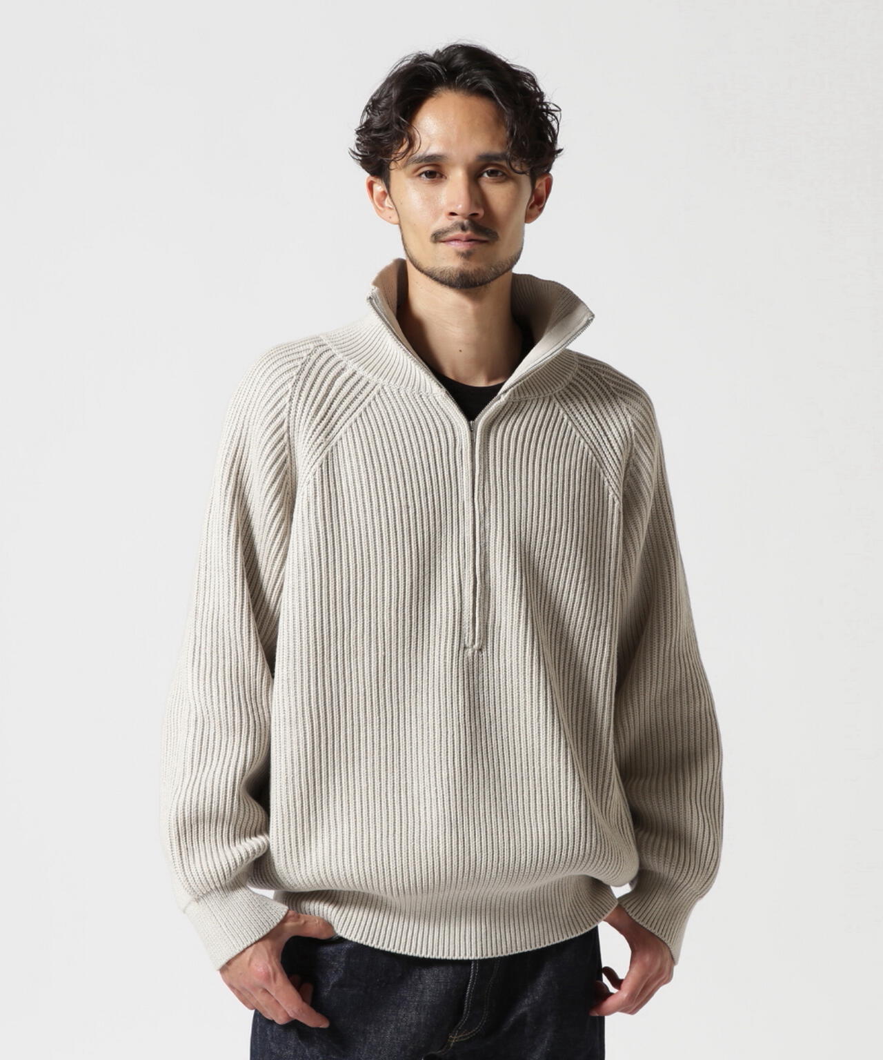 Toironier/トワロニエ/Half Zip Knit | GARDEN ( ガーデン ) | US