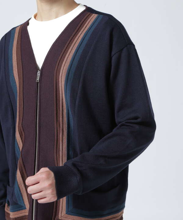 YOKE/ヨーク/FRONT ZIP CARDIGAN