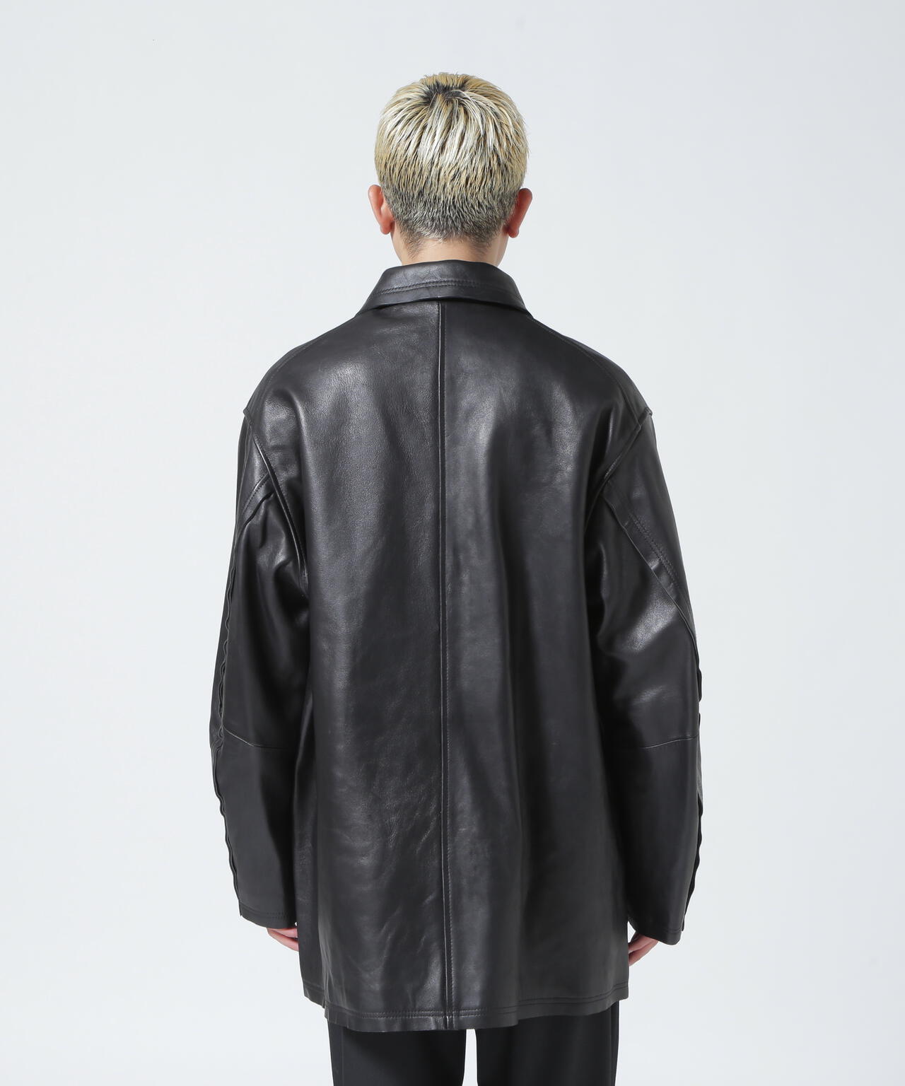 YOKE/ヨーク/Cut-Off Leather Car Coat | GARDEN ( ガーデン ) | US 