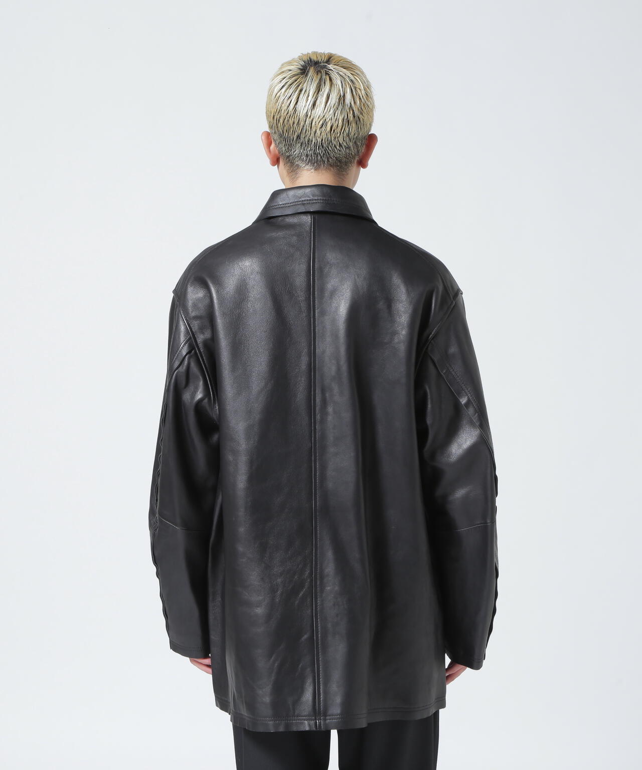 YOKE/ヨーク/Cut-Off Leather Car Coat | GARDEN ( ガーデン ) | US