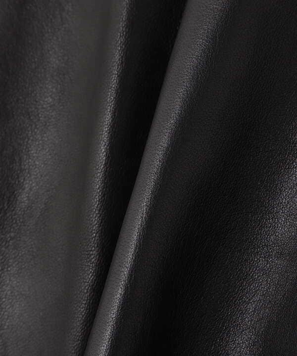YOKE/ヨーク/Cut-Off Leather Car Coat