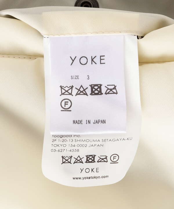 YOKE/ヨーク/Gradation Printed Bomber Jacket