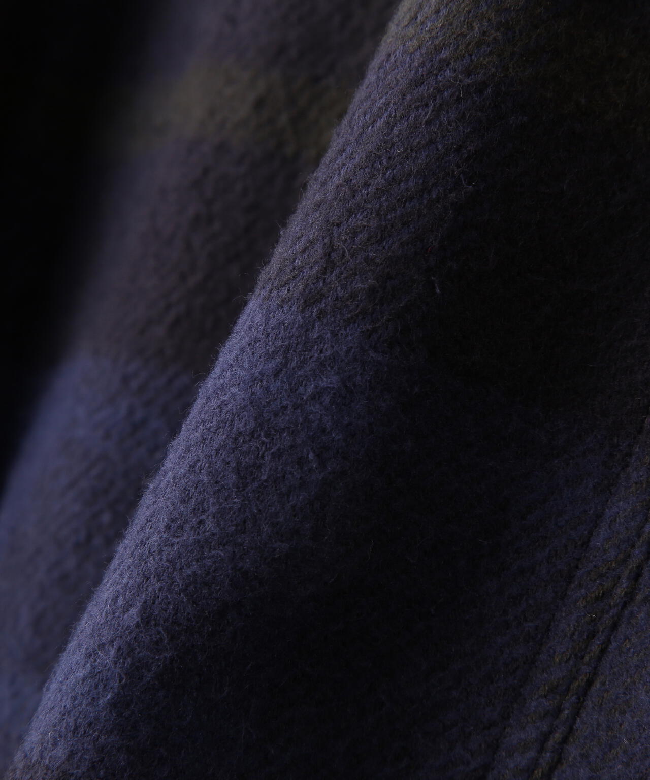 URU/ウル/COTTON NEL CHECK - COVERALL JACKET