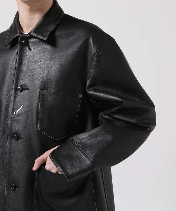 URU/ウル/EX LEATHER COVERALL JACKET