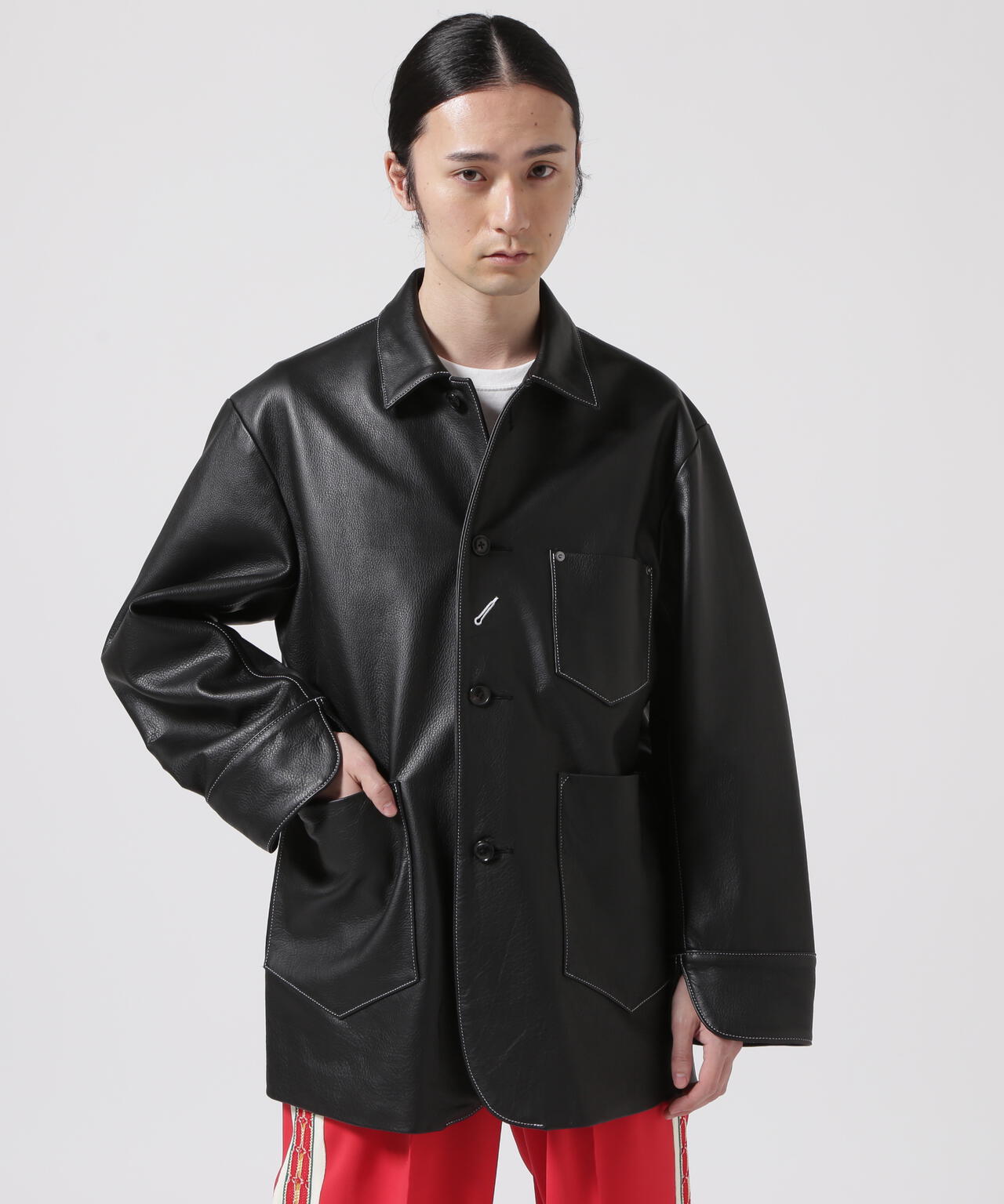 URU/ウル/EX LEATHER COVERALL JACKET | GARDEN ( ガーデン ) | US ...