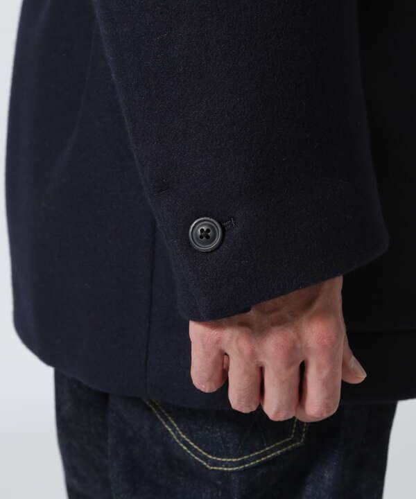 URU/ウル/WOOL MELTON BELTED JACKET