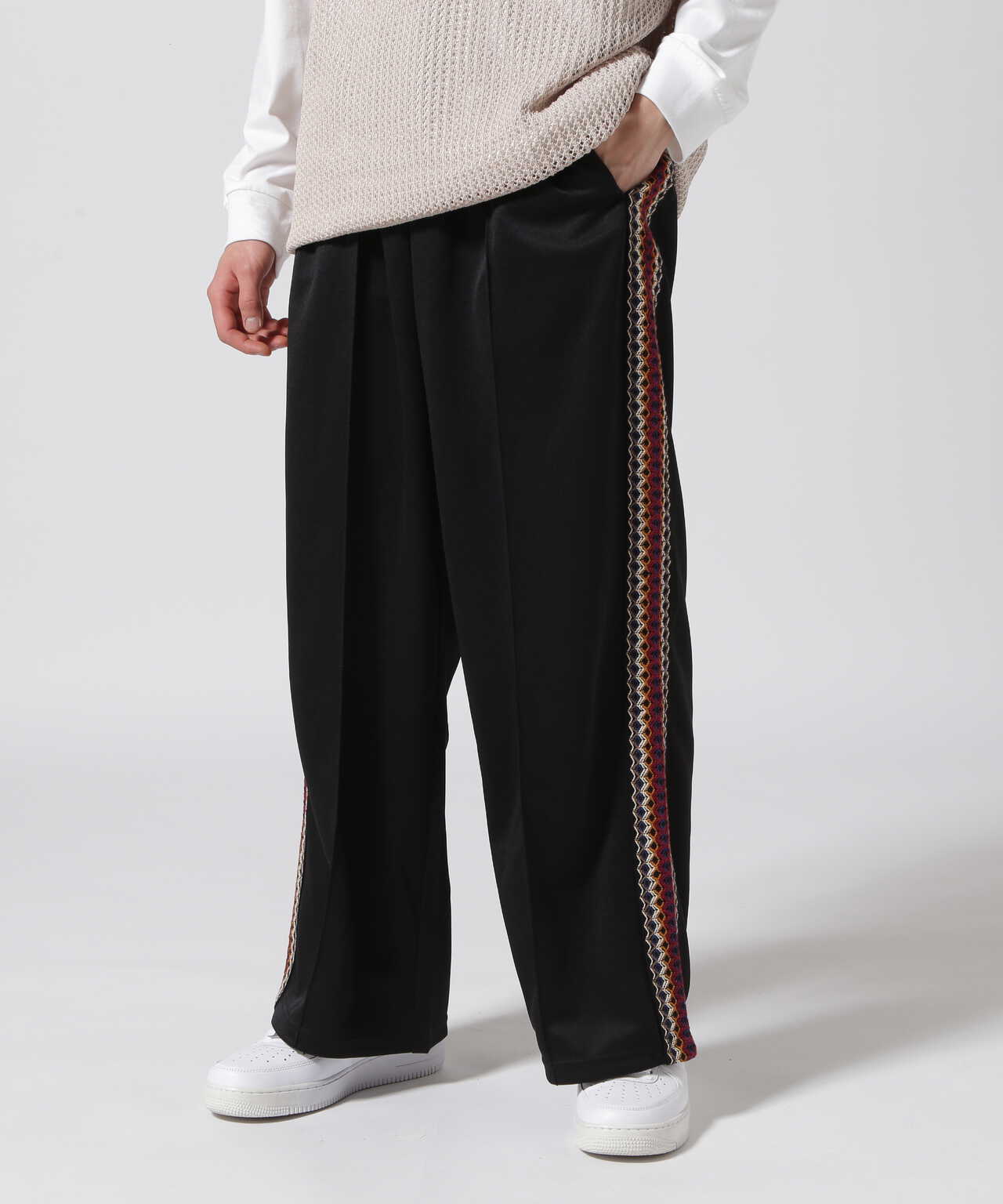 Toironier/トワロニエ/SIDE LINE BAGGY TRACK PANTS | GARDEN 