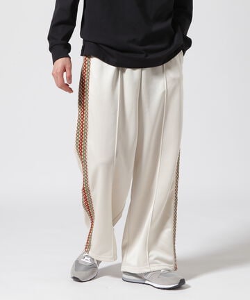 Toironier/トワロニエ/SIDE LINE BAGGY TRACK PANTS