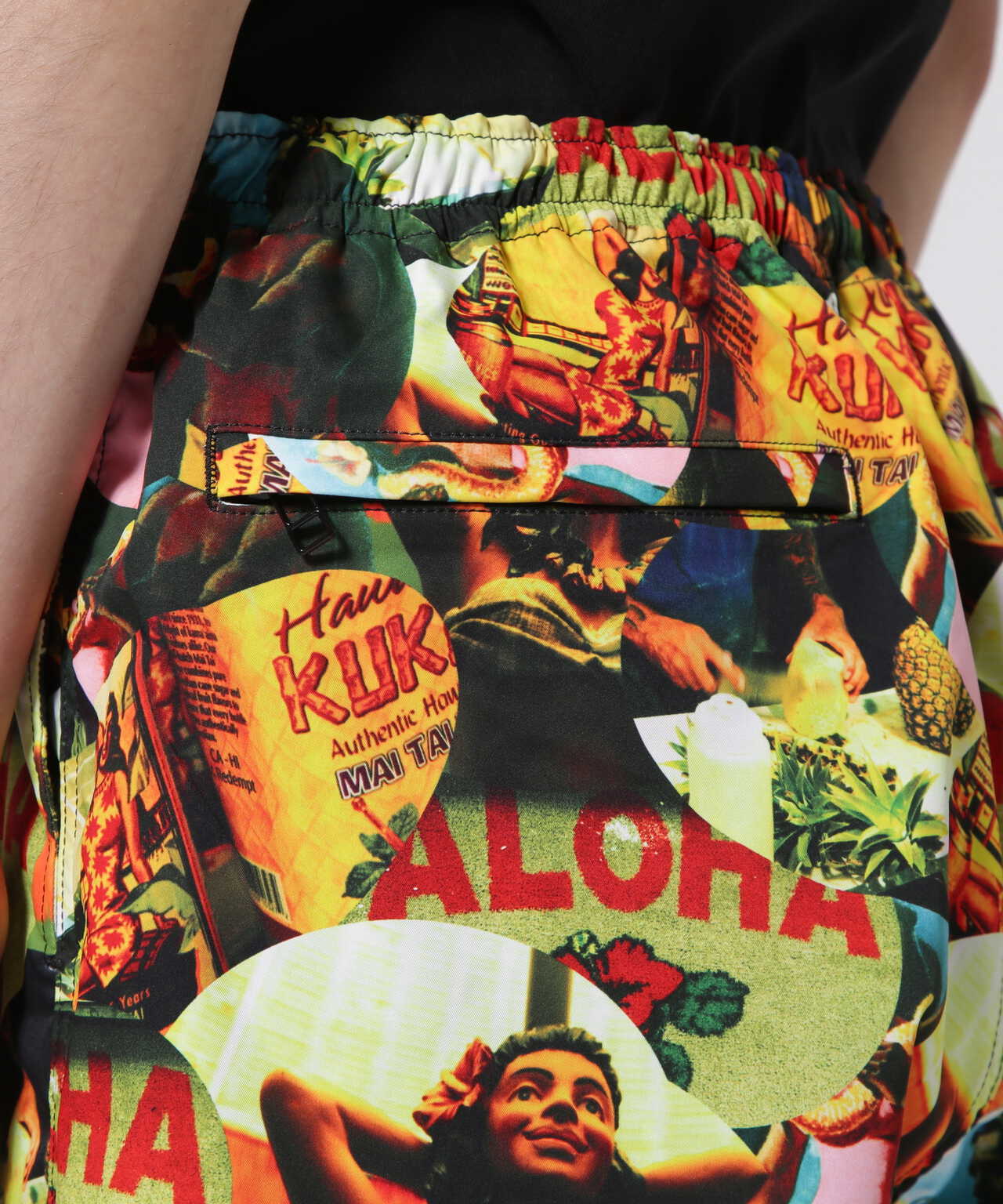 Aloha Blossom/アロハブロッサム/Wez Collage Beach Shorts