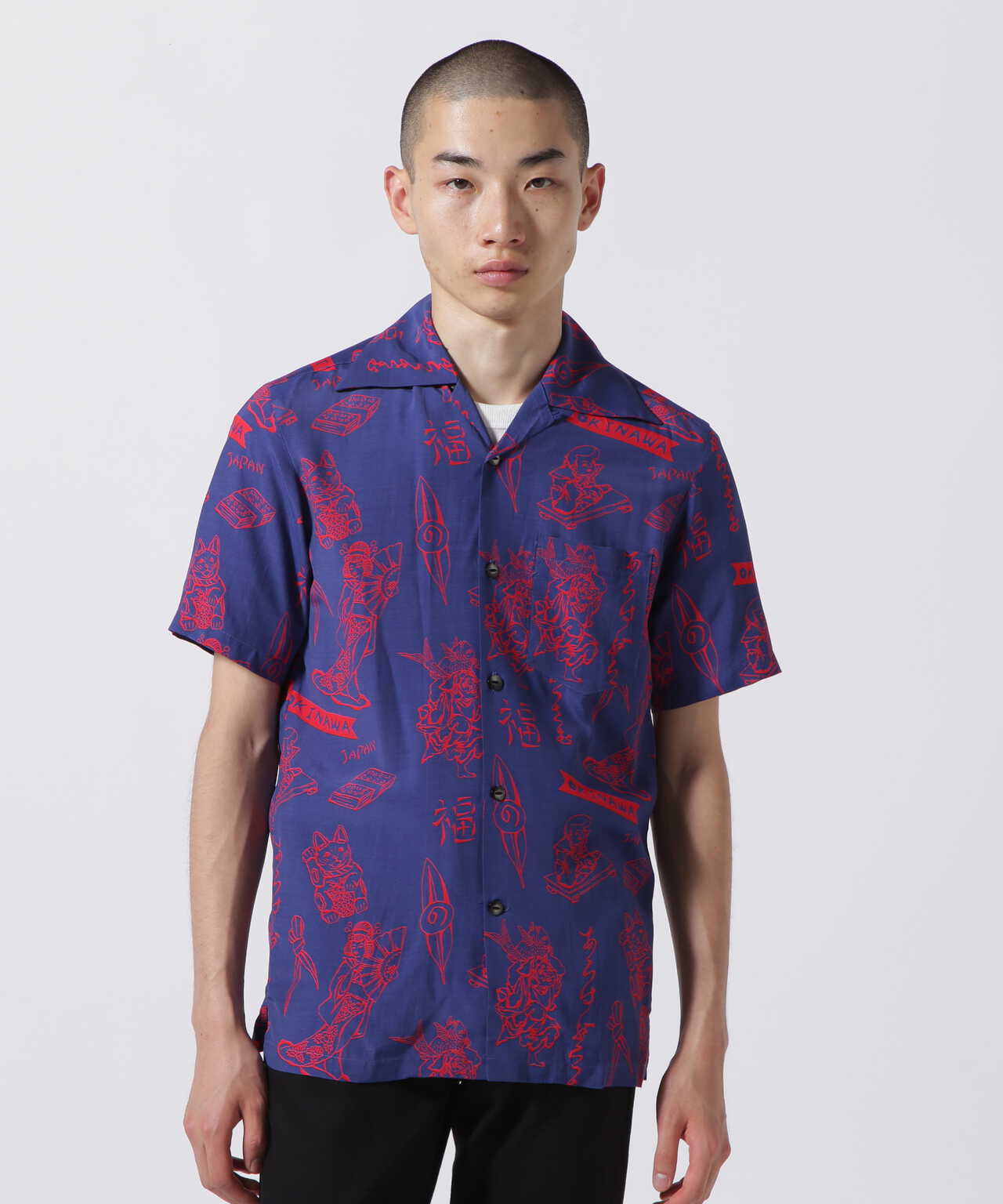 アロハブロッサム　Aloha Blossom シャツ　半袖　半袖シャツ　柄シャツ
