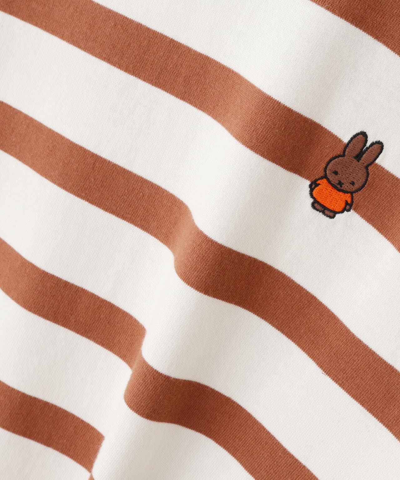 POP TRADING COMPANY/Pop & Miffy Striped Longsleeve Tee