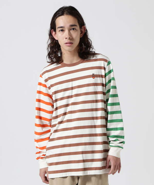 POP TRADING COMPANY/Pop & Miffy Striped Longsleeve Tee（7883930201） | GARDEN  ( ガーデン ) | 【公式】通販 MIX.Tokyo