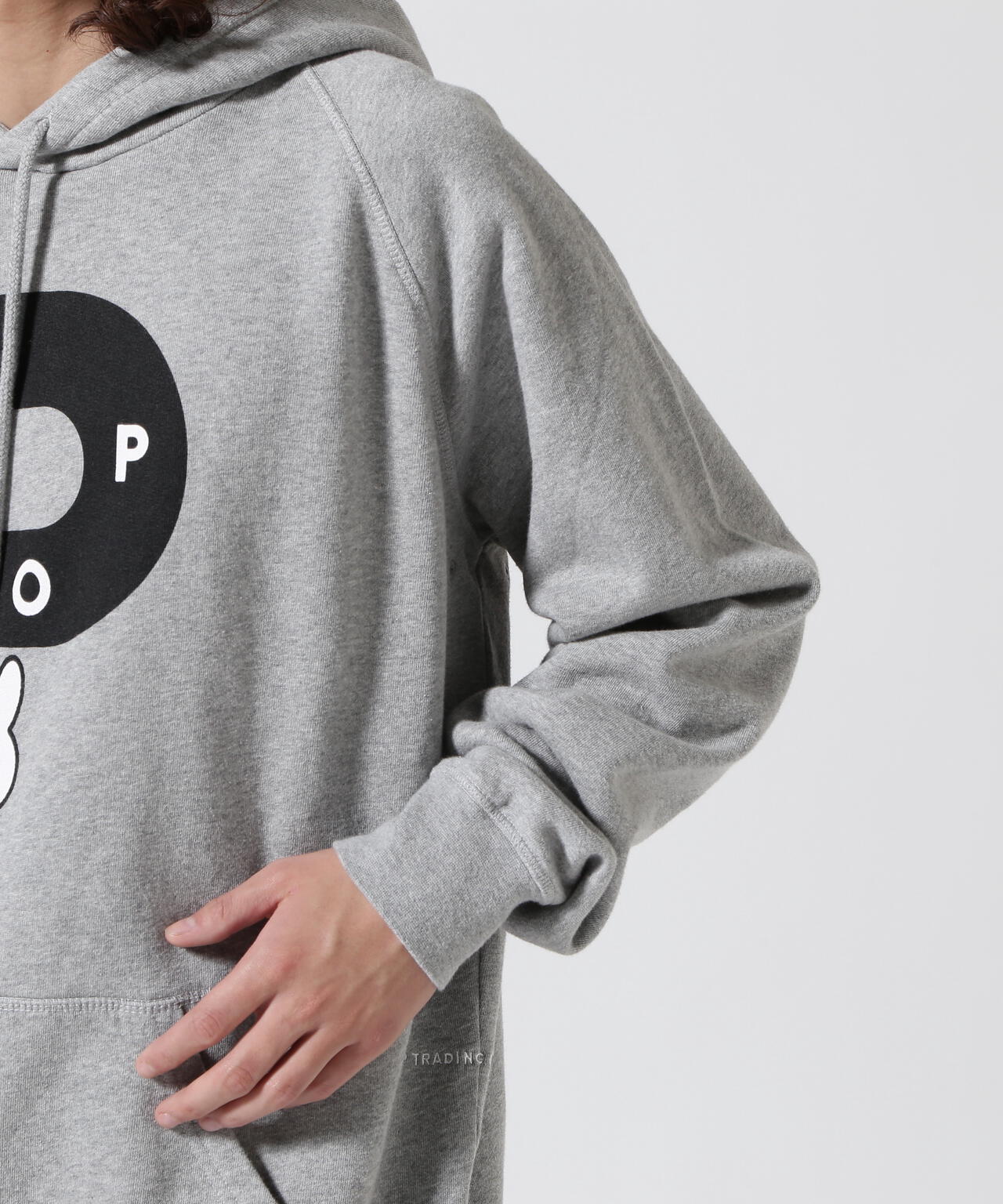 POP TRADING COMPANY/Pop & Miffy Big P Hooded Sweat