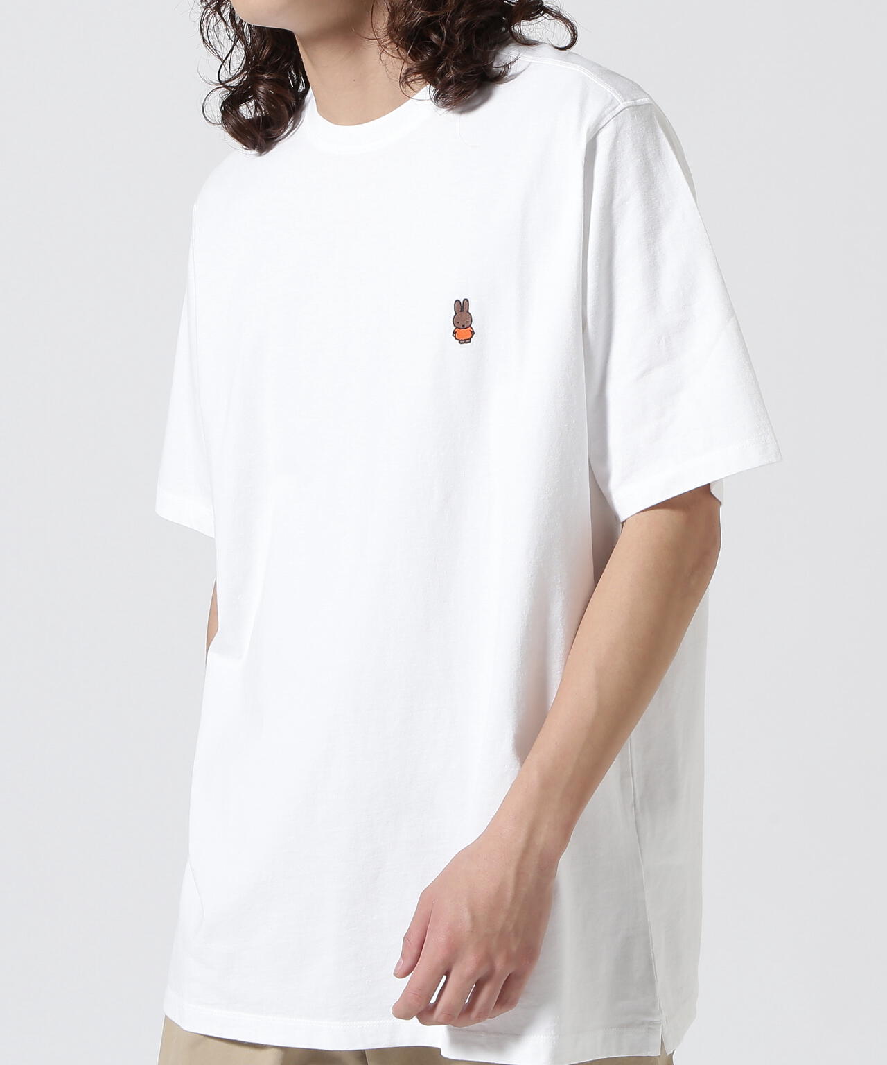 POP TRADING COMPANY/Pop & Miffy Embroidered T-Shirt