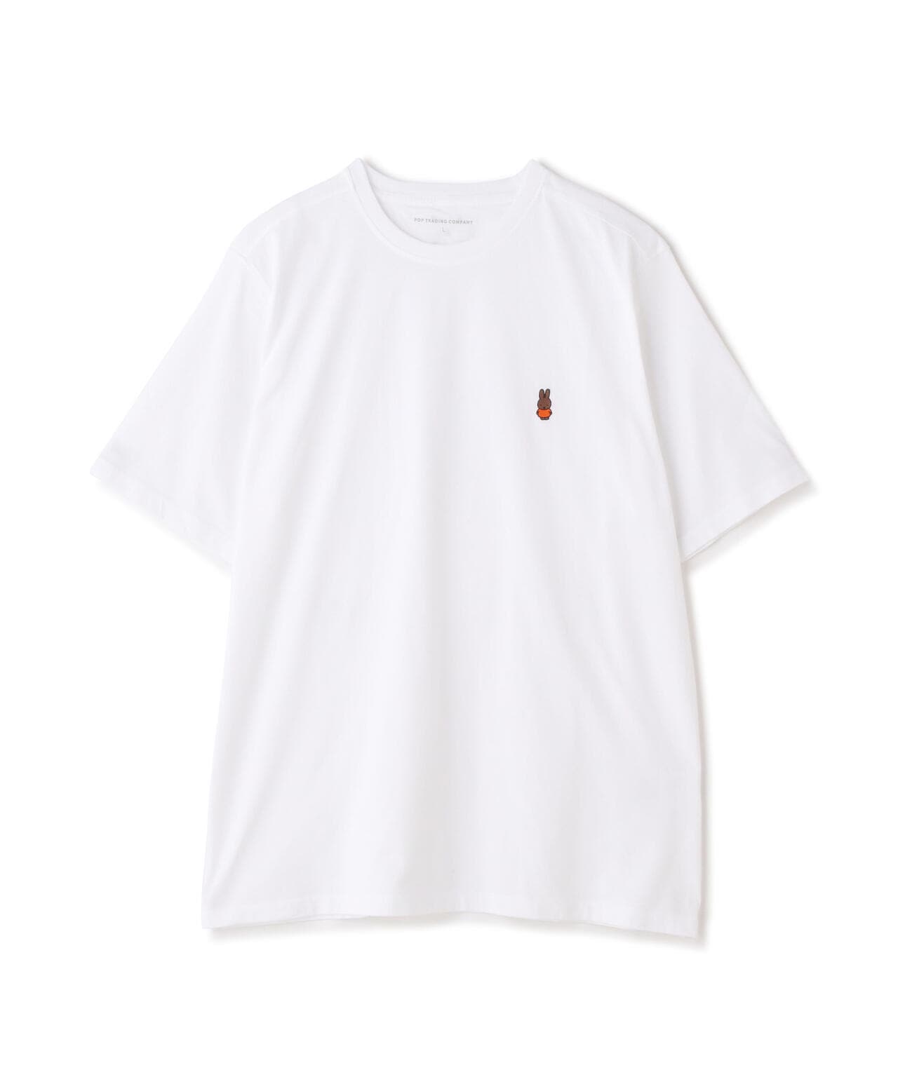 POP TRADING COMPANY/Pop & Miffy Embroidered T-Shirt