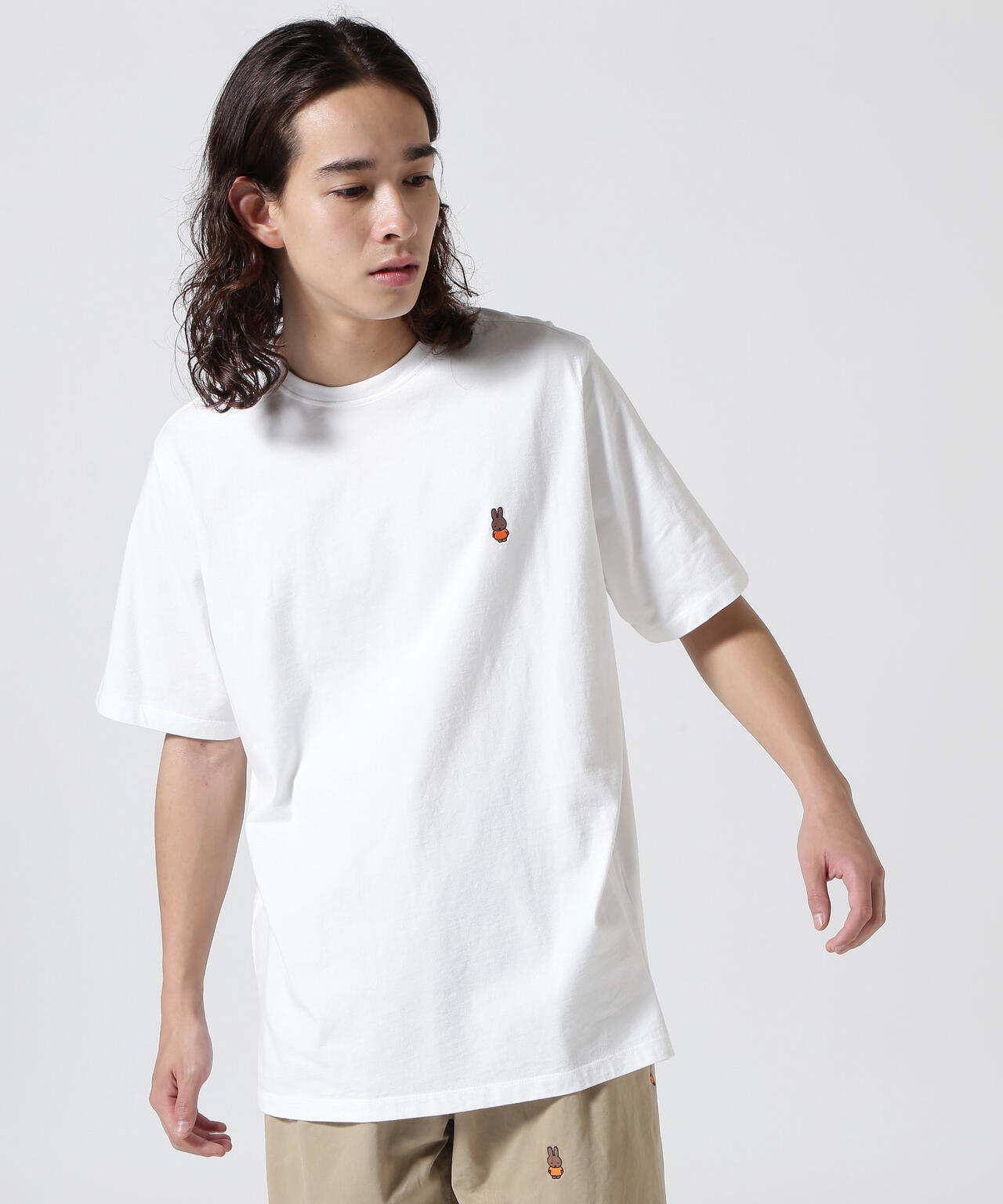 POP TRADING COMPANY/Pop & Miffy Embroidered T-Shirt | GARDEN