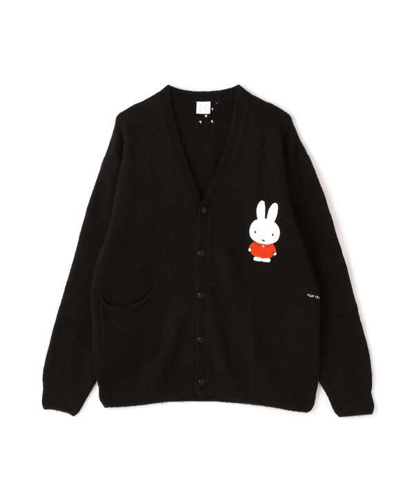 POP TRADING COMPANY/Pop&Miffy Applique Knitted Cardigan