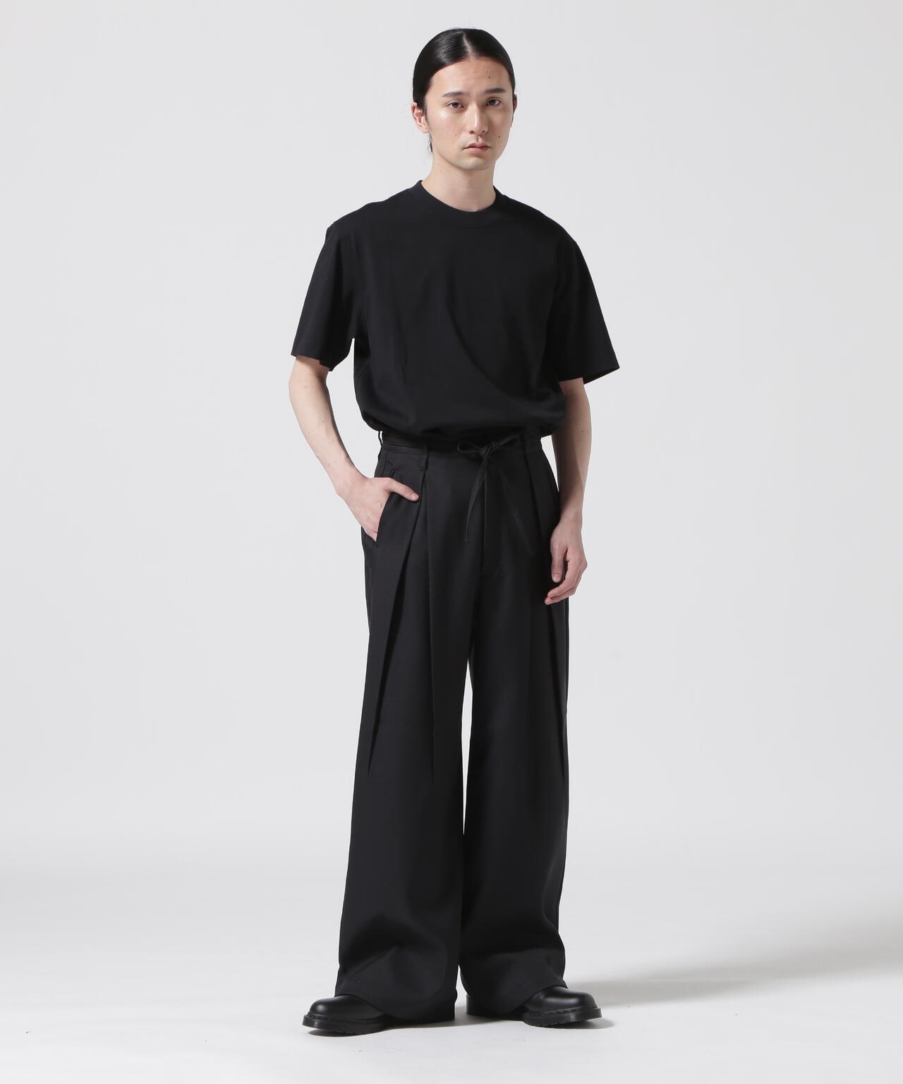 Toironier/トワロニエ/BOX TUCK WIDE PANTS | GARDEN ( ガーデン