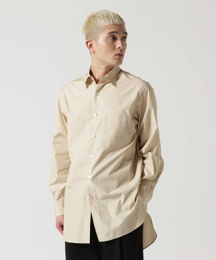 YOKE/ヨーク/Boxy Stripe Regular Collar Shirt | GARDEN ( ガーデン 