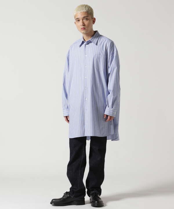 Toironier/トワロニエ/Stripe Over Shirt