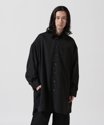 Toironier/トワロニエ/Solid Over Shirt