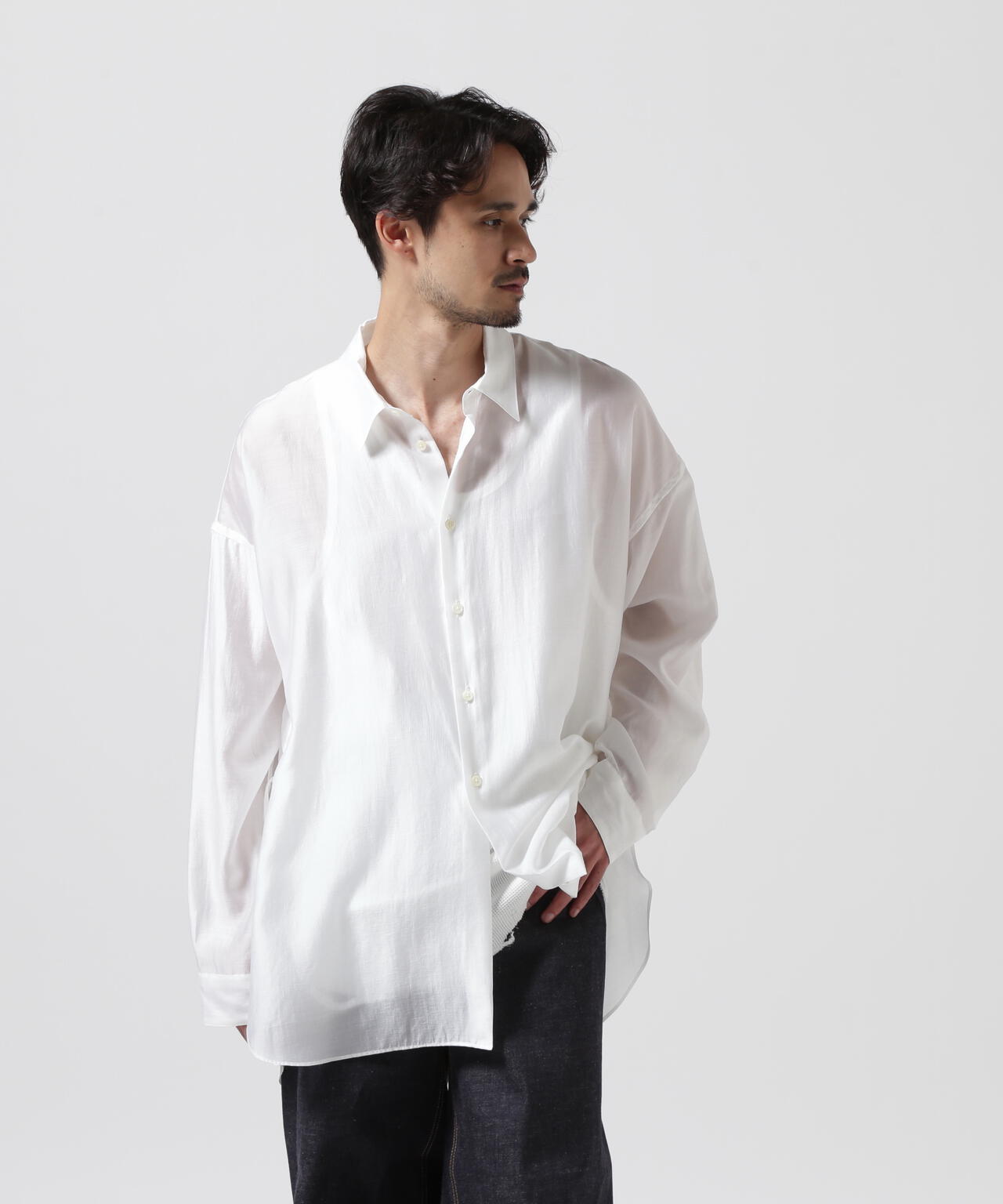 Toironier/トワロニエ/Sheer Loose Shirt | GARDEN ( ガーデン ) | US ONLINE STORE（US  オンラインストア）