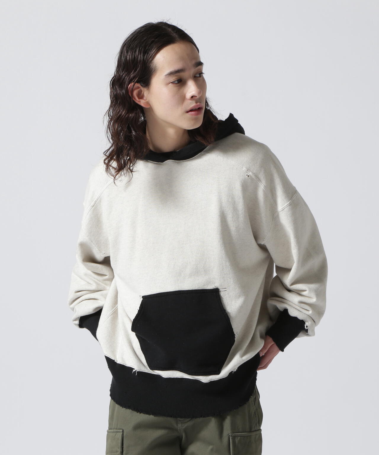 ANCELLM/アンセルム/2TONE AGING HOODIE | GARDEN ( ガーデン ) | US ...